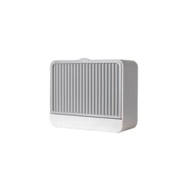 image-Wall-Mounted Soap Dish Holder with Drain and Cover