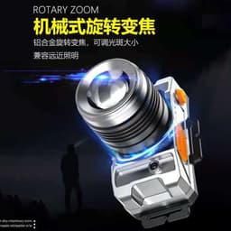 image-High Fly Outdoors T18A LED Headlamp USB Rechargeable Zoom Headlight