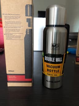 image-Meige Stainless Steel Vacuum Thermos Cup 1500ml with Cup Holder