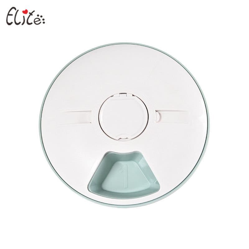 image-Elite Automatic Pet Feeder 6-Hole Intelligent Timing Food Dispenser