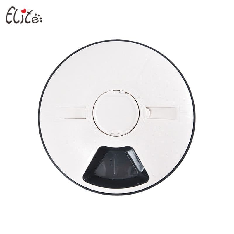 image-Elite Automatic Pet Feeder 6-Hole Intelligent Timing Food Dispenser