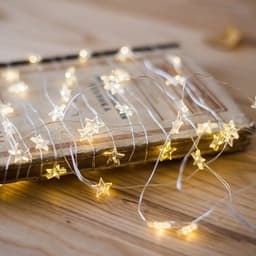 image-LED Copper Wire Christmas String Lights Santa Snowman 20 Lights