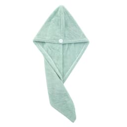 image-Microfiber Quick-Dry Hair Towel Cap for Women - Coral Fleece