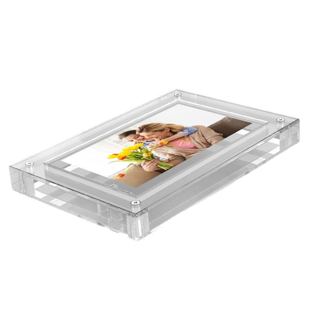 image-5 Inch Digital Photo Frame with Video Player - Acrylic Electronic Album