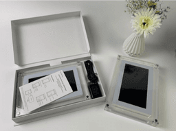 image-5 Inch Digital Photo Frame with Video Player - Acrylic Electronic Album