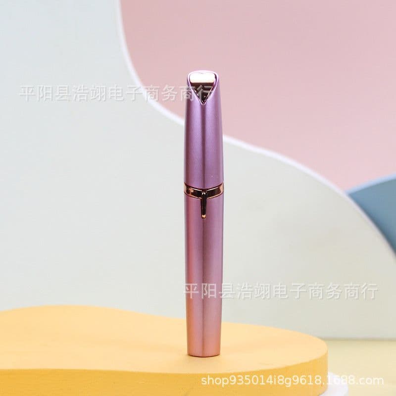 image-Electric Eyebrow Trimmer USB Rechargeable Hair Removal Tool