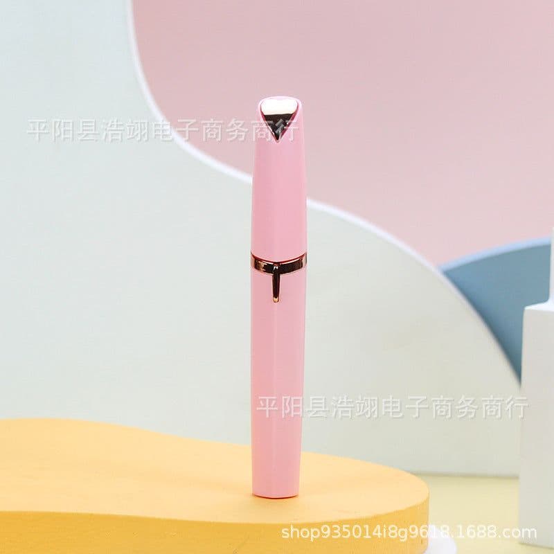 image-Electric Eyebrow Trimmer USB Rechargeable Hair Removal Tool