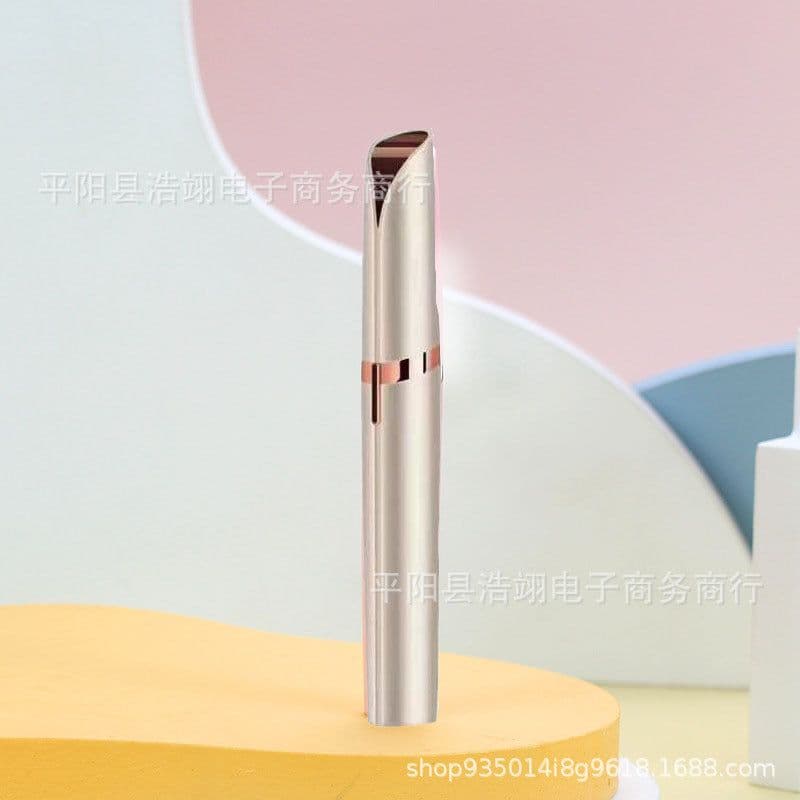 image-Electric Eyebrow Trimmer USB Rechargeable Hair Removal Tool