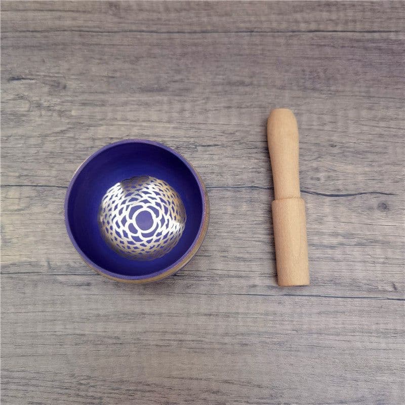 image-Nepalese Handmade Singing Bowl Meditation Yoga Sound Therapy