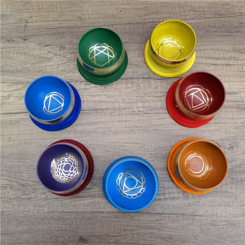 image-Nepalese Handmade Singing Bowl Meditation Yoga Sound Therapy