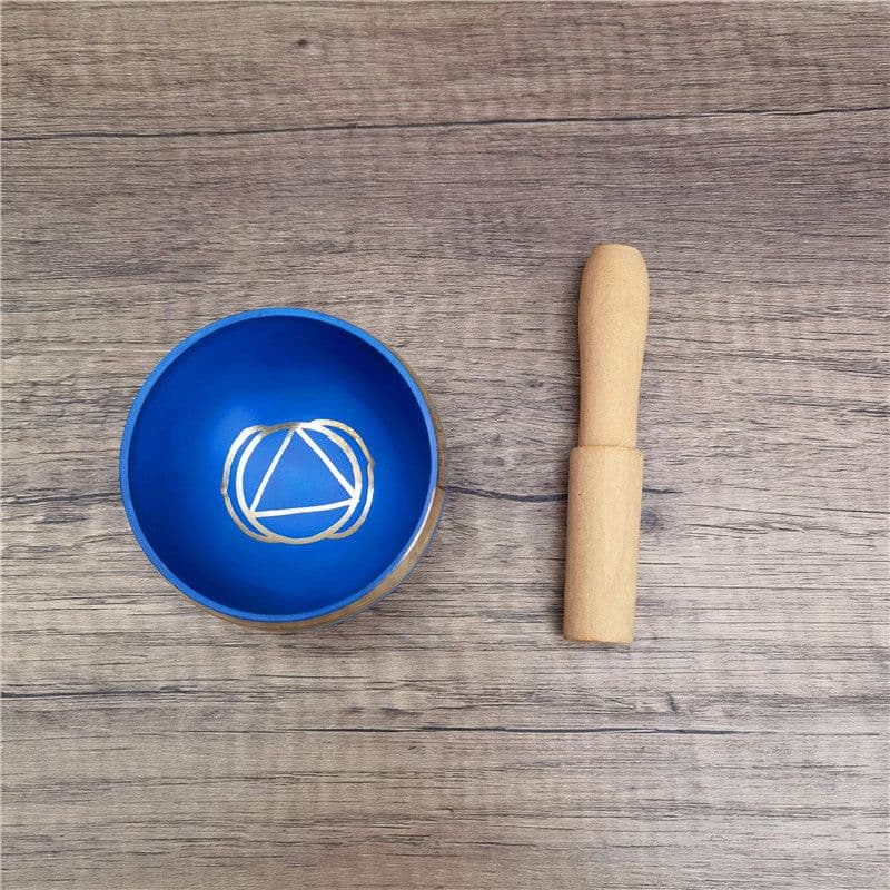 image-Nepalese Handmade Singing Bowl Meditation Yoga Sound Therapy