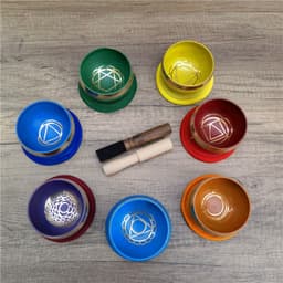 image-Nepalese Handmade Singing Bowl Meditation Yoga Sound Therapy