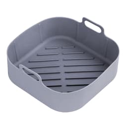 image-Air Fryer Silicone Pot Reusable Nonstick Bakeware Basket