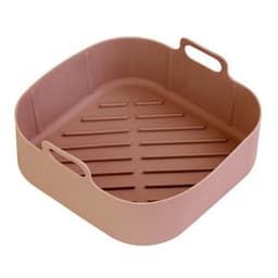 image-Air Fryer Silicone Pot Reusable Nonstick Bakeware Basket