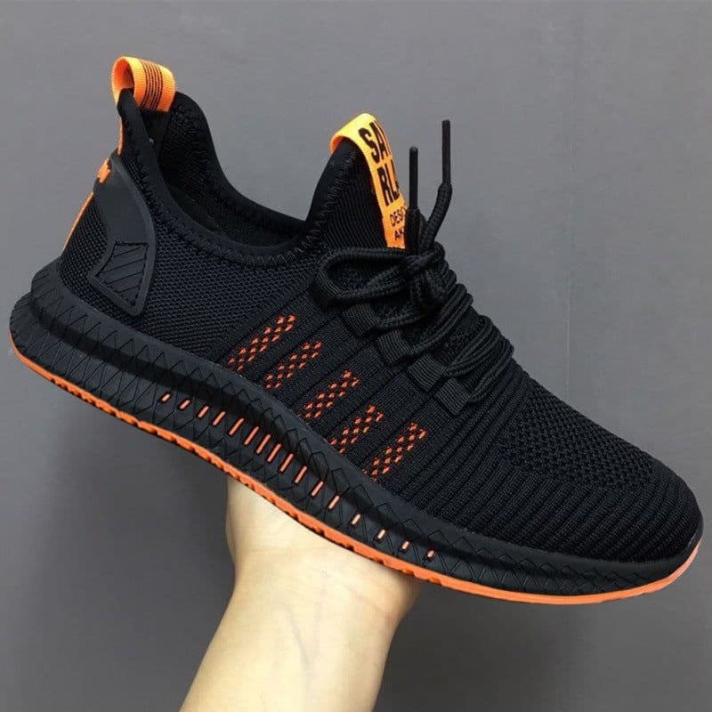 image-PLAYYOUNG Men's Breathable Mesh Woven Casual Sports Shoes