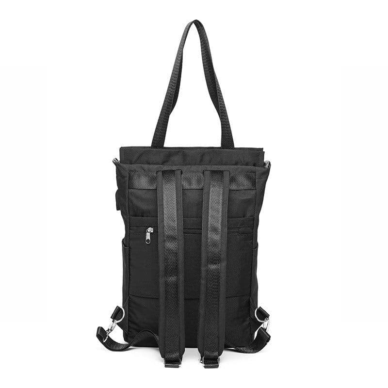 image-Women's Casual Polyester Backpack with Laptop Compartment Waterproof