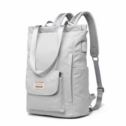 image-Women's Casual Polyester Backpack with Laptop Compartment Waterproof