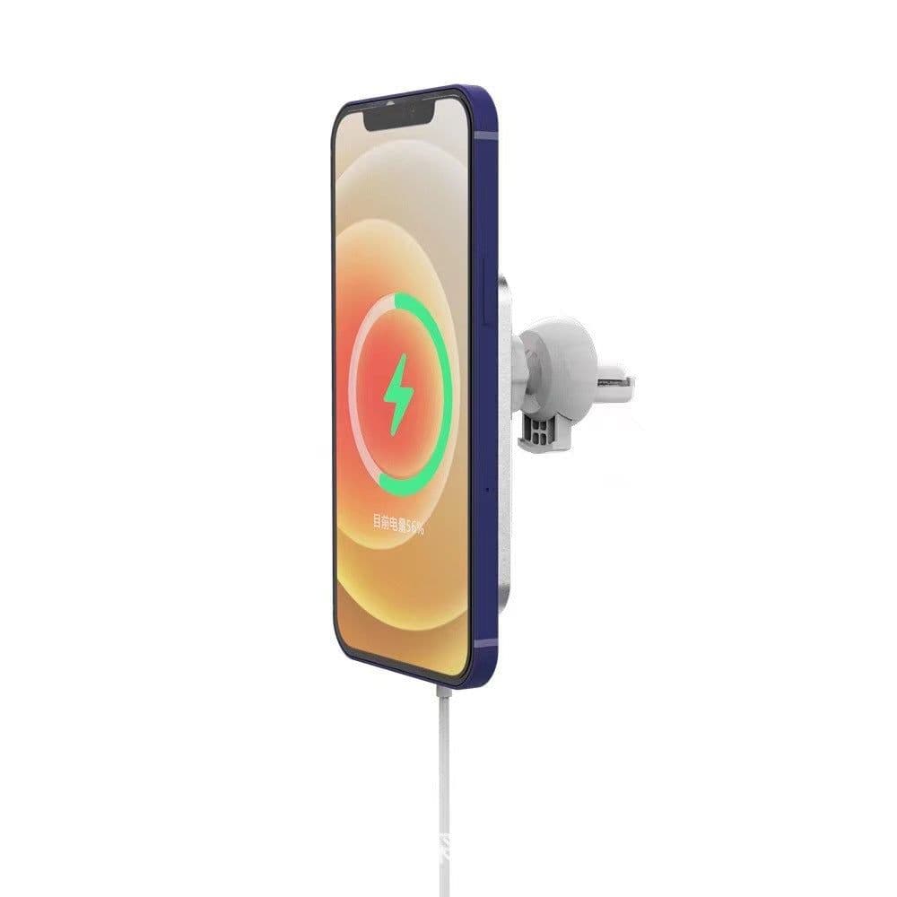 image-Apple Magnetic Wireless Car Charger X19 15W Phone Holder