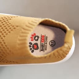 image-Hanni Bear Toddler Shoes Soft Sole Cotton Knitted Indoor Shoes