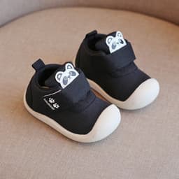 image-Hanni Bear Toddler Shoes Soft Sole Cotton Knitted Indoor Shoes