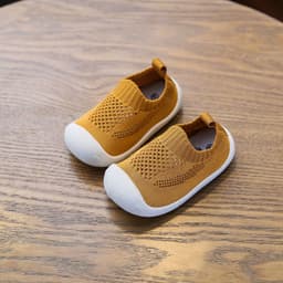 image-Hanni Bear Toddler Shoes Soft Sole Cotton Knitted Indoor Shoes