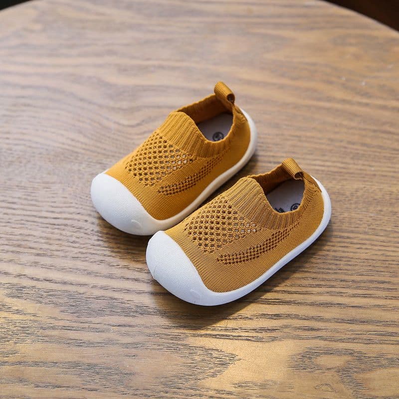 image-Hanni Bear Toddler Shoes Soft Sole Cotton Knitted Indoor Shoes