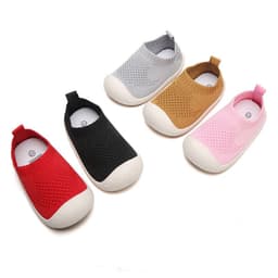 image-Hanni Bear Toddler Shoes Soft Sole Cotton Knitted Indoor Shoes