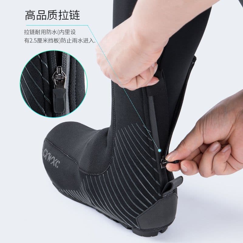 image-CXWXC Bicycle Shoe Covers Windproof Waterproof Thick CX-204