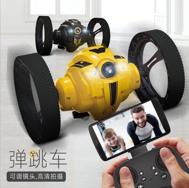 image-Remote Control Stunt Bounce Car for Kids Ages 7-14
