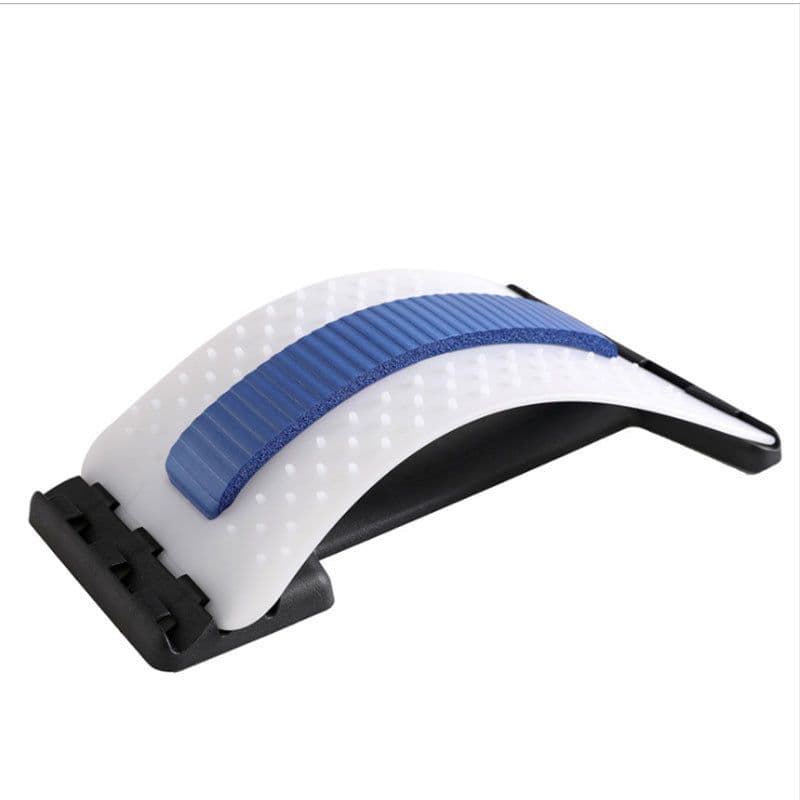 image-Lumbar Spine Stretcher and Massager for Back Pain Relief