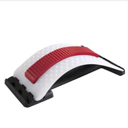image-Lumbar Spine Stretcher and Massager for Back Pain Relief