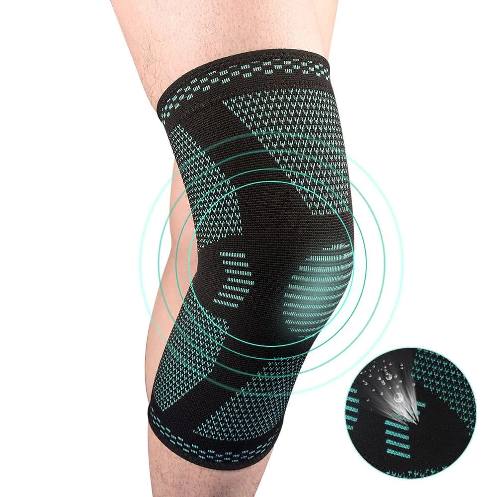 image-SKANG DUKE Sports Knee Pads Breathable Knitted Protective Gear