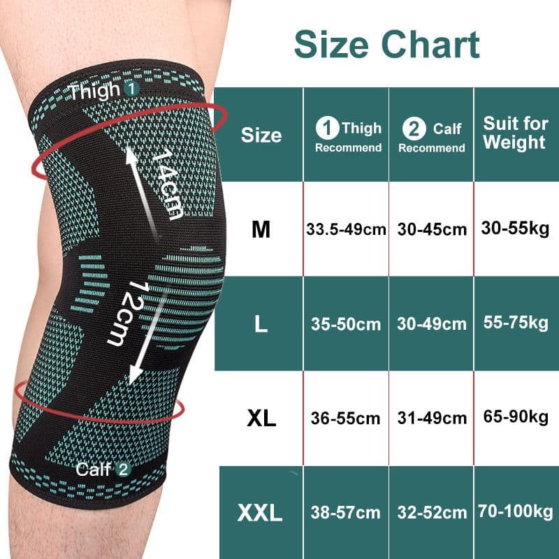 image-SKANG DUKE Sports Knee Pads Breathable Knitted Protective Gear