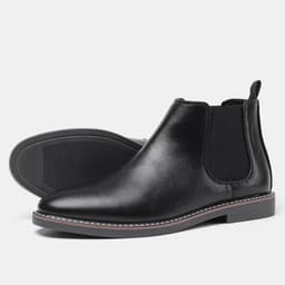 image-Men's Chelsea Boots Rub Color Retro Martin Boots