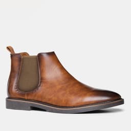 image-Men's Chelsea Boots Rub Color Retro Martin Boots
