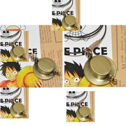 image-Anime Keychain Necklace - One Piece Naruto Fairy Tail Characters