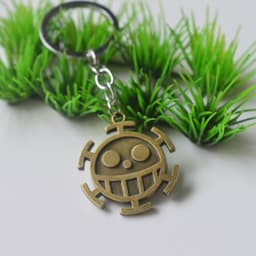image-Anime Keychain Necklace - One Piece Naruto Fairy Tail Characters