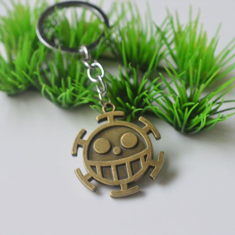 image-Anime Keychain Necklace - One Piece Naruto Fairy Tail Characters