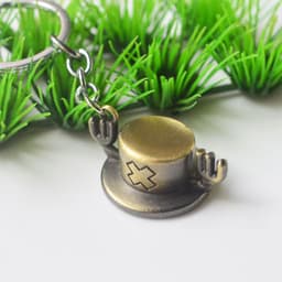 image-Anime Keychain Necklace - One Piece Naruto Fairy Tail Characters