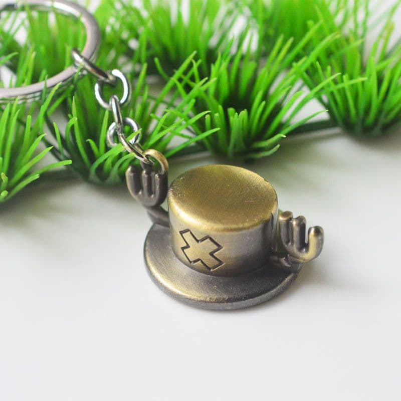 image-Anime Keychain Necklace - One Piece Naruto Fairy Tail Characters