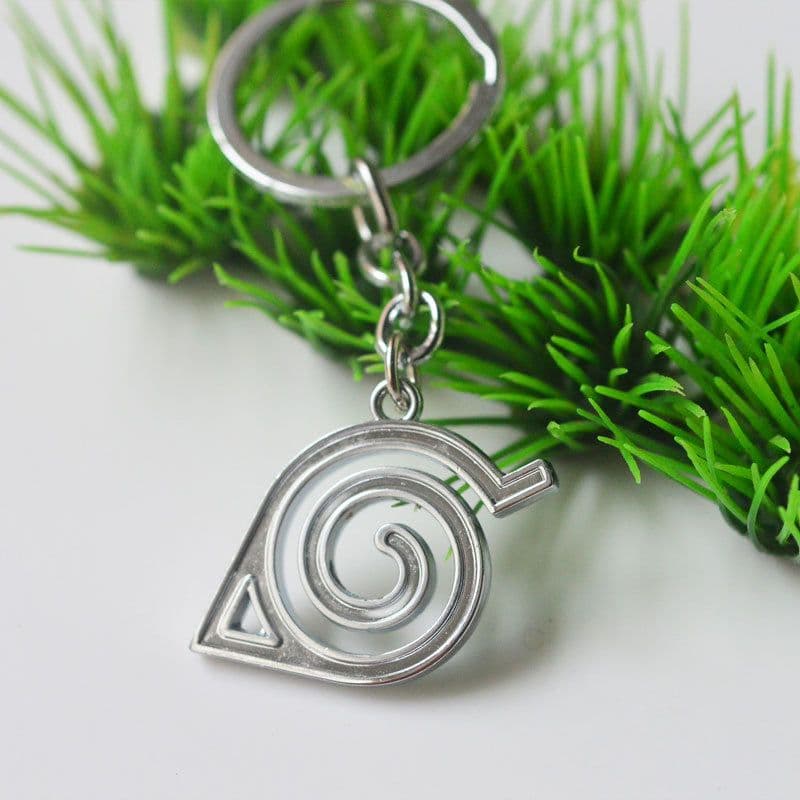 image-Anime Keychain Necklace - One Piece Naruto Fairy Tail Characters