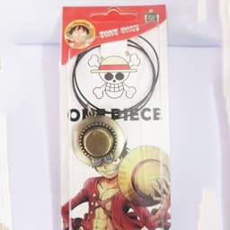 image-Anime Keychain Necklace - One Piece Naruto Fairy Tail Characters