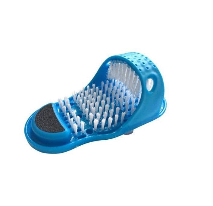 image-ZUYU Massage Bath Slippers with Foot Brush - Non-Slip Bathroom Shoes
