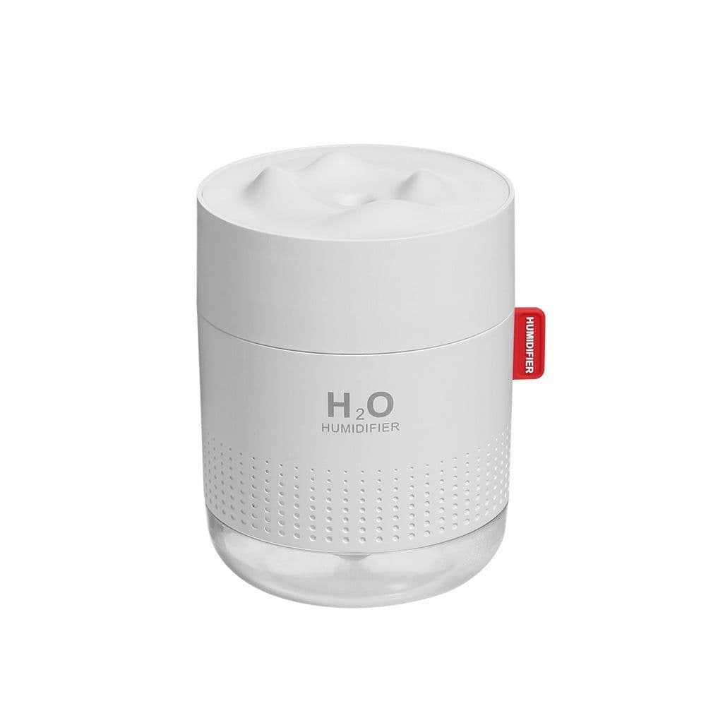 image-Snow Mountain Humidifier Mini USB Desktop with Night Light 300ml