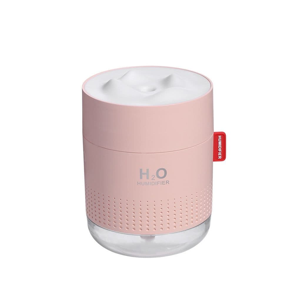 image-Snow Mountain Humidifier Mini USB Desktop with Night Light 300ml