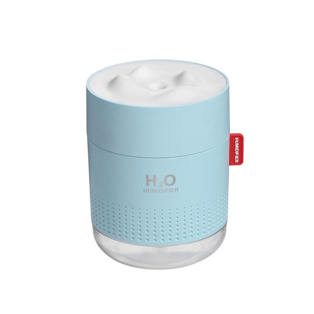 image-Snow Mountain Humidifier Mini USB Desktop with Night Light 300ml