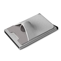 image-Aluminum Alloy RFID Blocking Card Holder with Auto Pop-Up