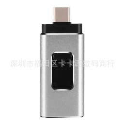 image-USB Flash Drive 4-in-1 OTG 32GB USB-A/Lightning/Type-C/Micro-USB