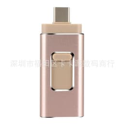 image-USB Flash Drive 4-in-1 OTG 32GB USB-A/Lightning/Type-C/Micro-USB
