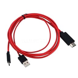 image-Micro USB 5-Pin to HDMI Cable 2M for Android Phones